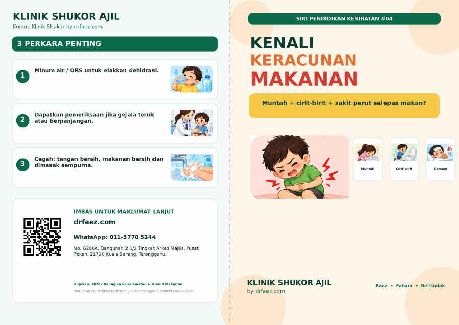 Pratonton Kenali Keracunan Makanan